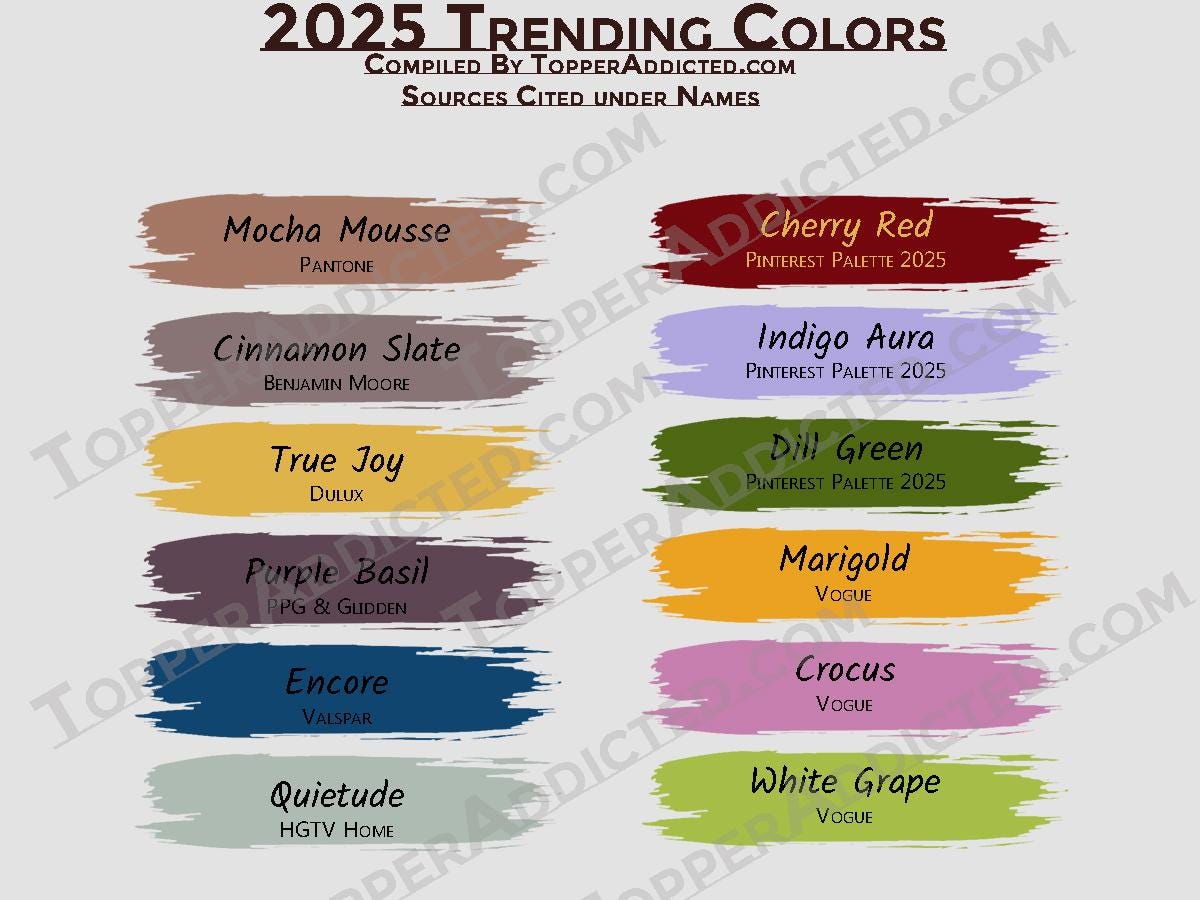 2025's Trending Summer Colors Collection – Magnetic Metal Toppers for Pair Eyewear | Custom Fades & Splits Available - Daily Wear Toppers