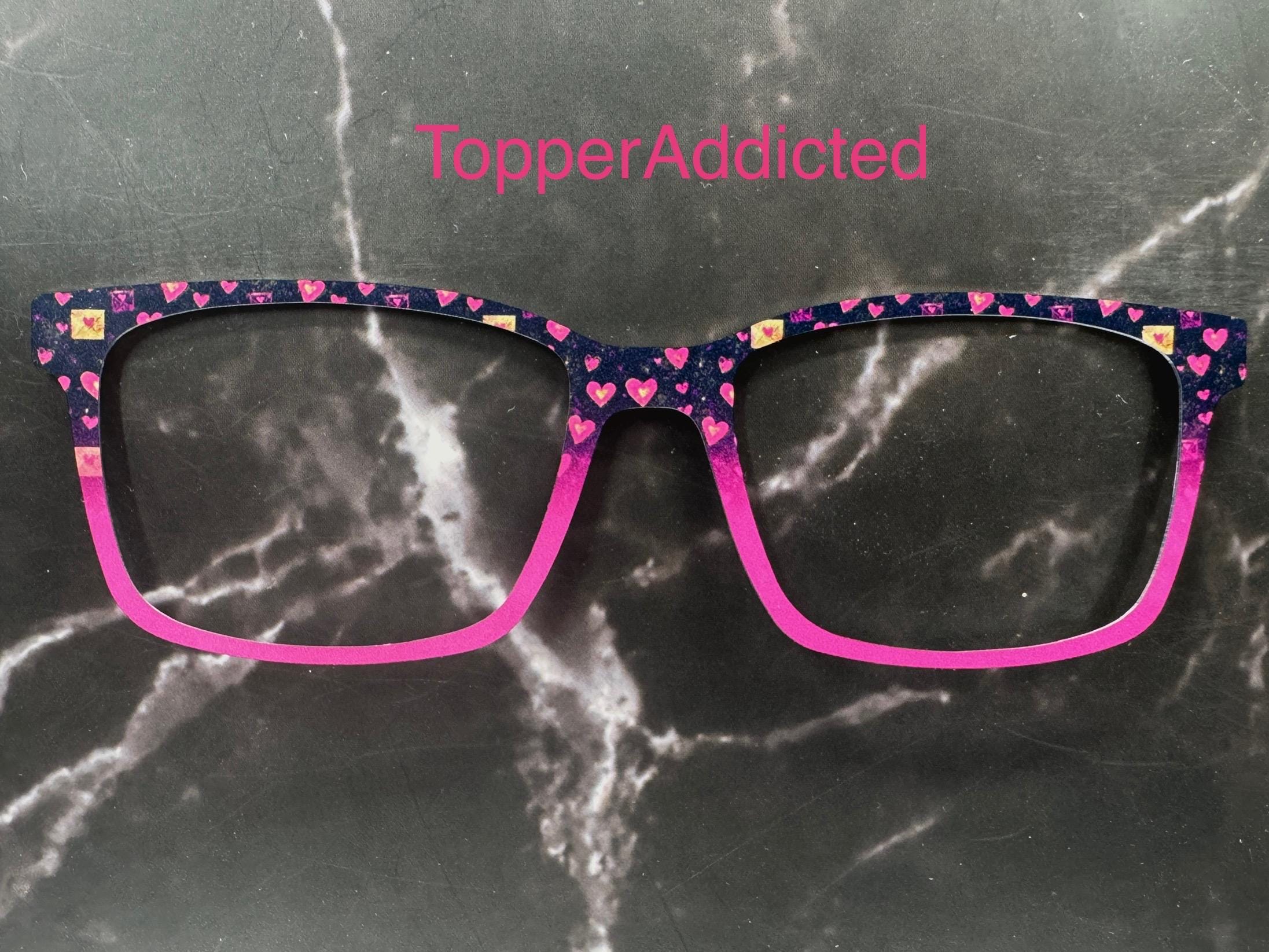 Love Letters Eyewear Topper – Hearts & Envelopes for Pair Eyewear