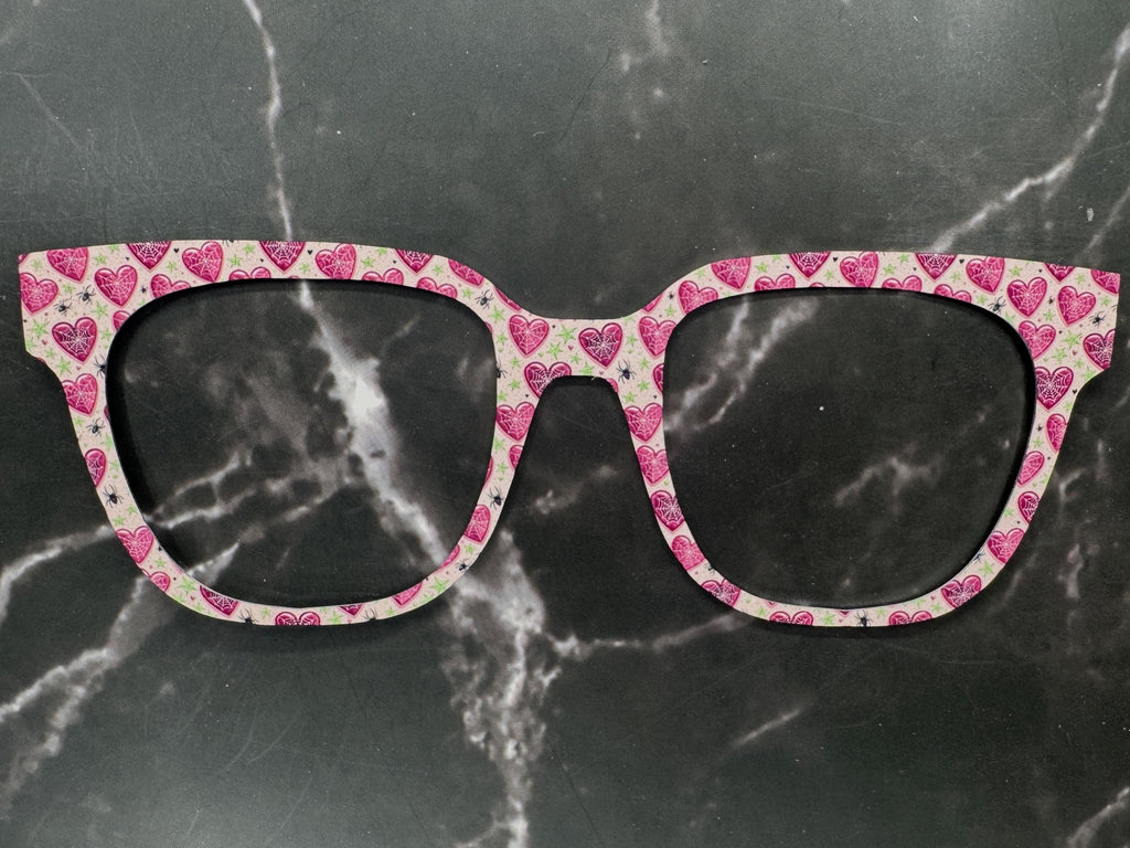 Halloween Spider Heart Eyewear Topper | For Pair Eyewear Frames